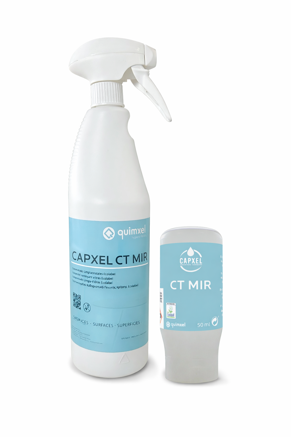 CAPXEL CT MIR - koncentrat do mycia okien (EU – ECOLABEL)