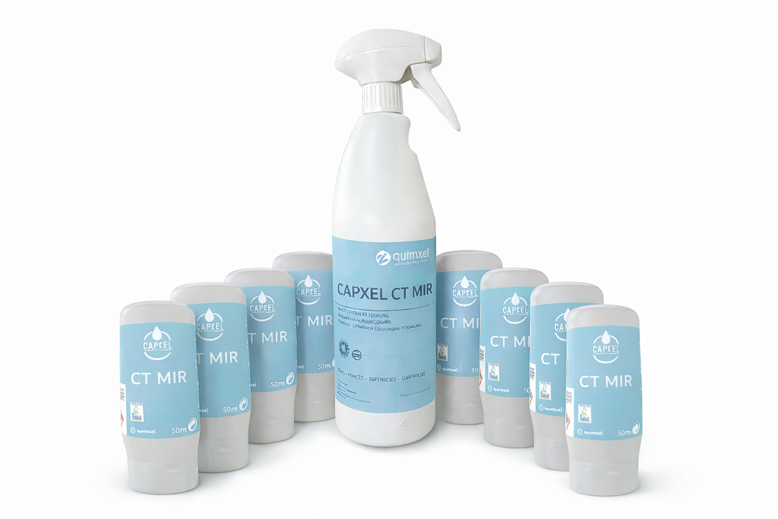 CAPXEL CT MIR - koncentrat do mycia okien (EU – ECOLABEL) - obrazek 3