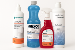 Zestaw do odkamieniania z płynem do mycia podłogi i odświeżaczem + niespodzianka